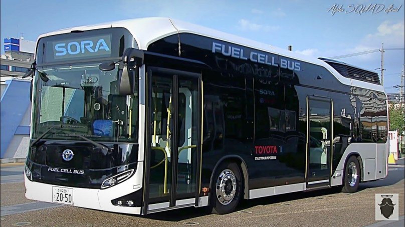 Toyota fuel Cell Bus