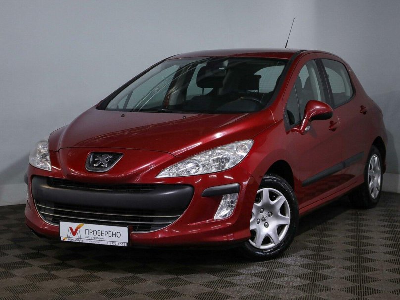 Пежо 308 Рестайлинг красный