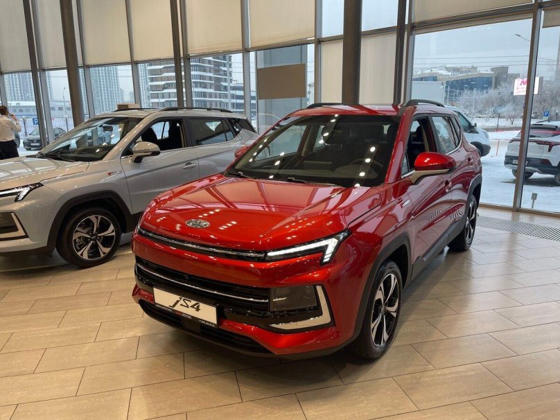 JAC js4 красный