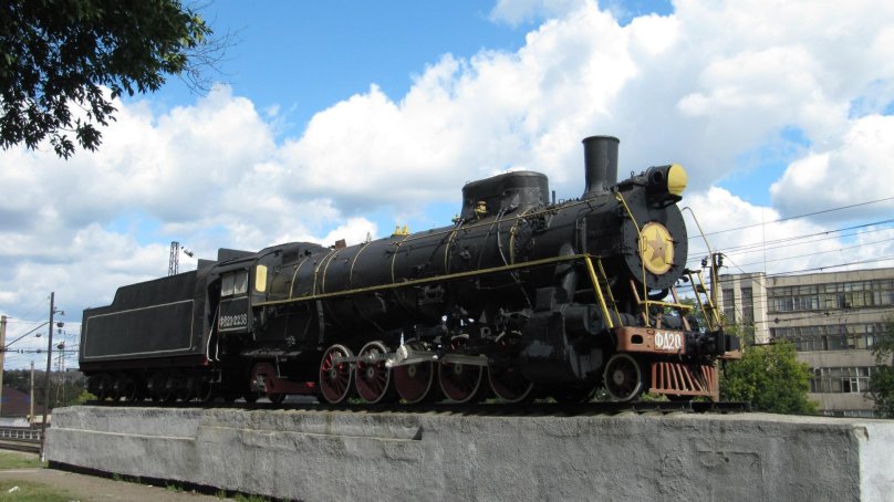ФД 20 паровоз памятник