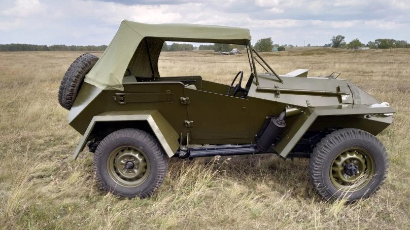 Военный джип ГАЗ 67