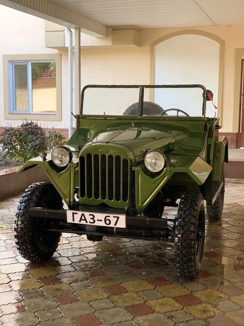 ГАЗ 67 И Виллис