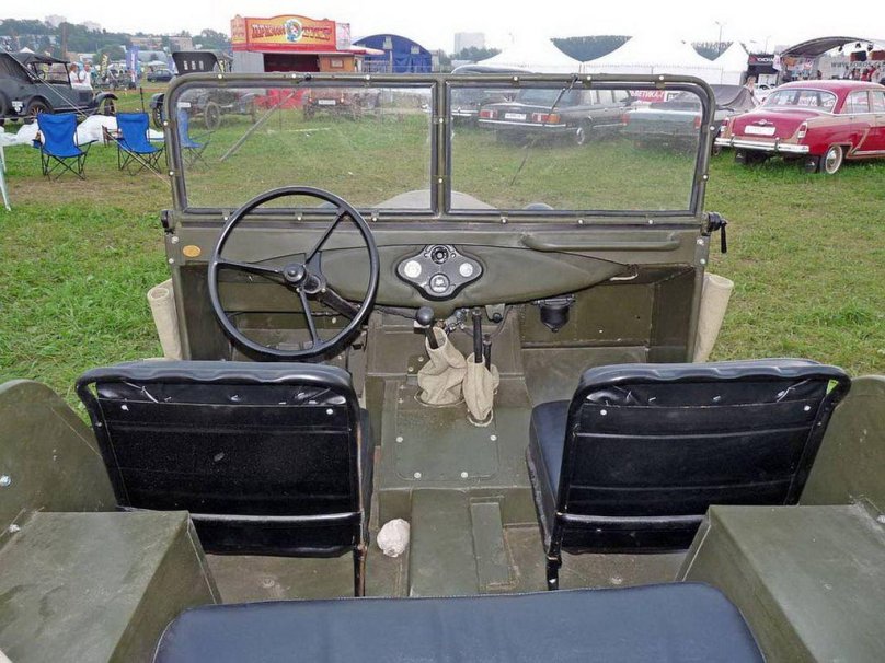 ГАЗ 67 салон