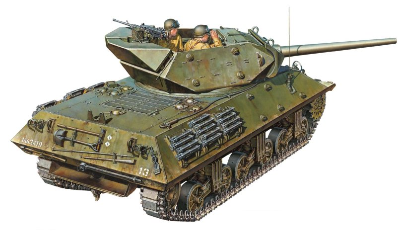 М10 самоходка американская