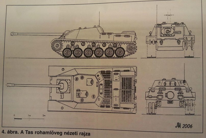 Венгерский танк 44m Tas