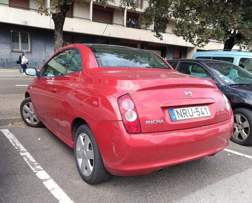 Nissan Micra c+c кабриолет салон