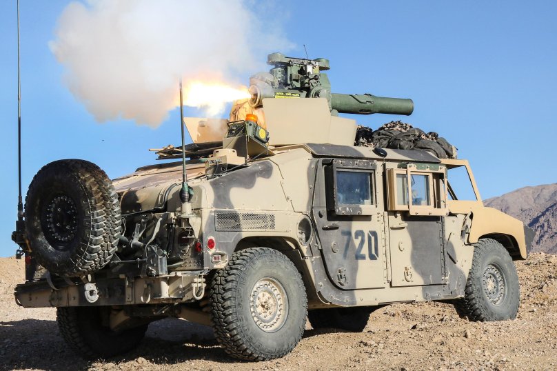 HMMWV 1046 with Tow
