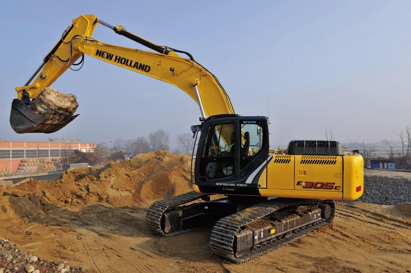 New Holland 385 экскаватор