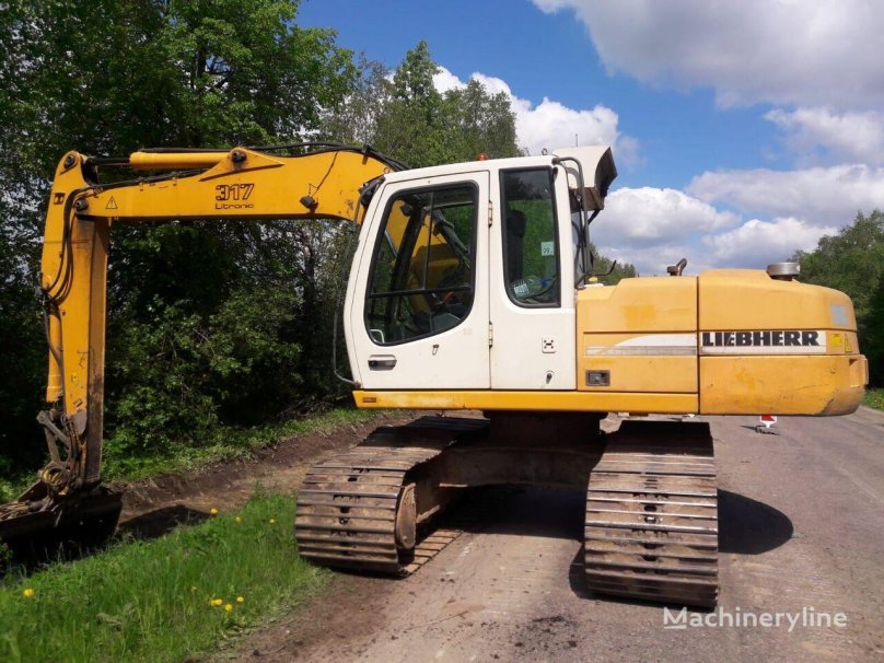 Экскаватор Либхер r317