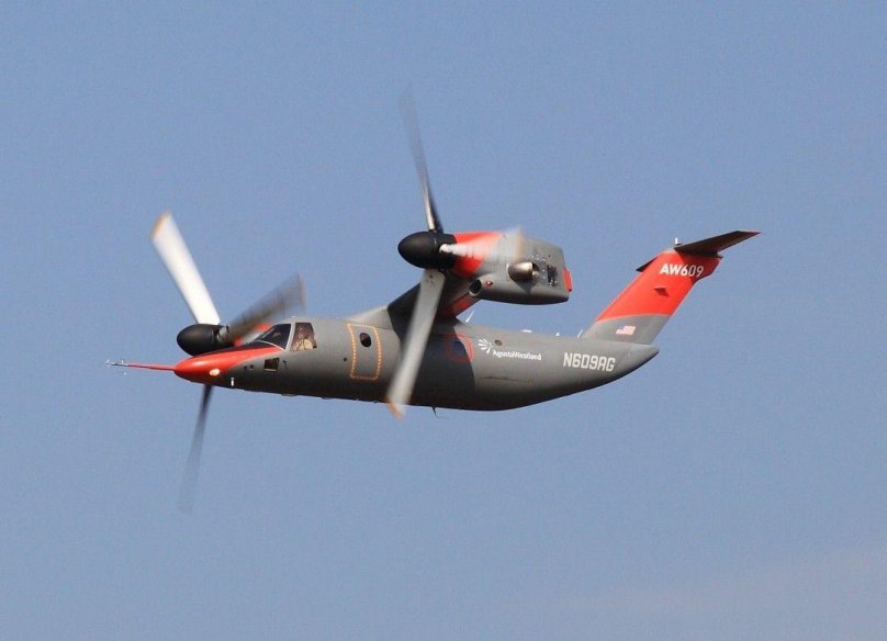 Leonardo aw609 Tiltrotor