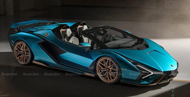 Lamborghini Sian Roadster 2020