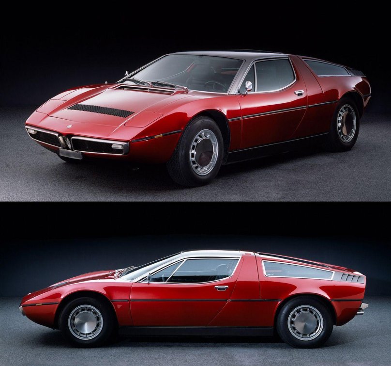 Maserati Bora Coupe 1977 Бертоне