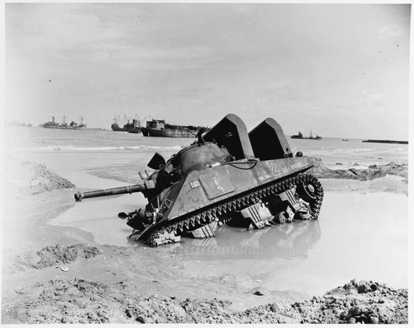 Шерман в Нормандии