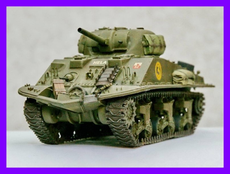 Танк Шерман в Нормандии