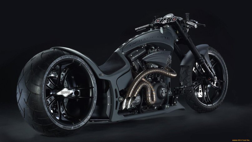 Крутой мотоцикл Харлей Дэвидсон