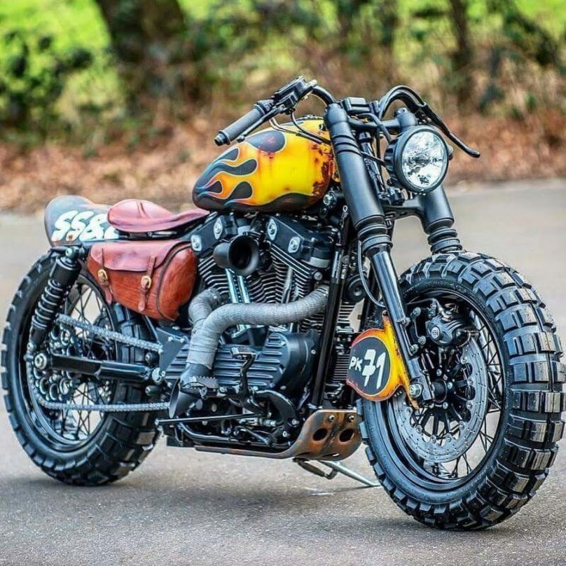 Харлей скремблер