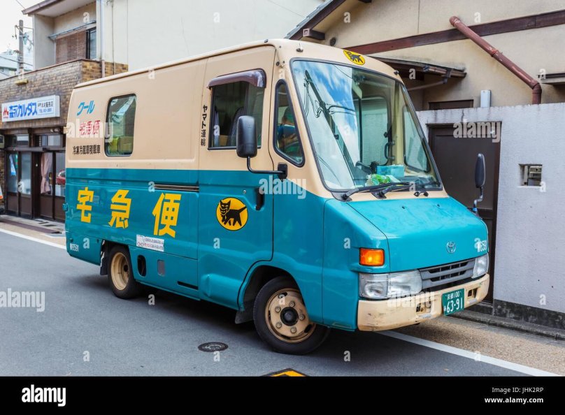 Коммерческие фургоны на японском рынке