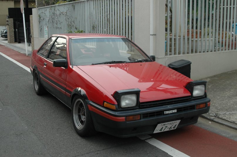 Toyota ae86 Trueno купе