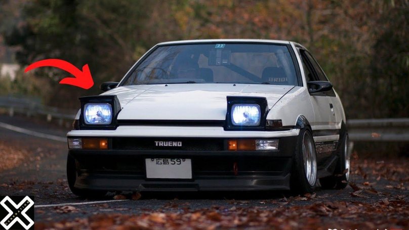 Toyota ae86 Хачироку