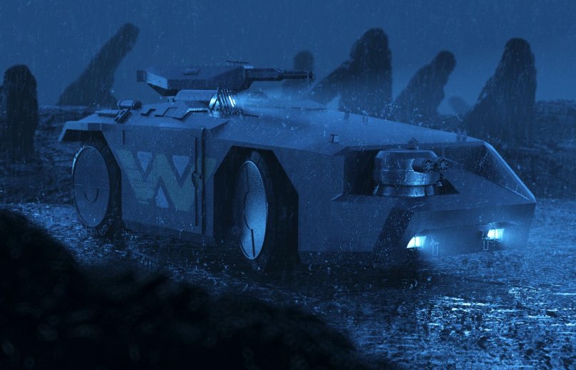 Планетарный бронетранспортер m 577 APC