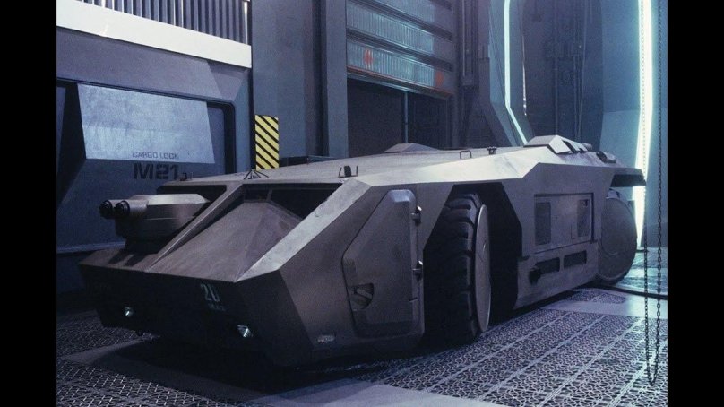 APC m577 - злобный Аэродромный тягач