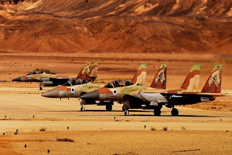 Самолеты ф-15с ВВС Израиля