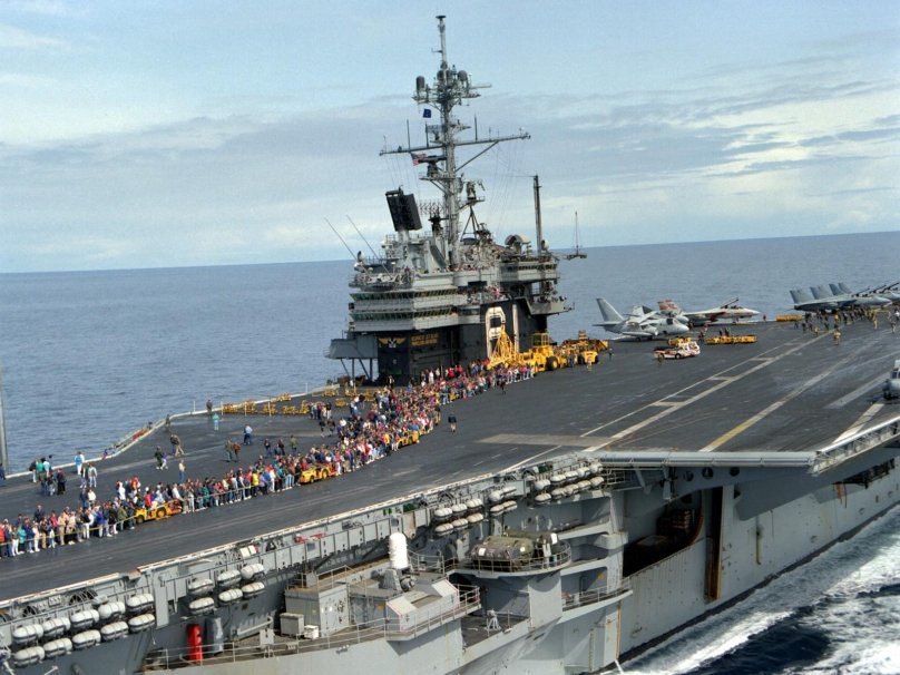 Авианосца «рейнджер», построенного в типе «Форрестол