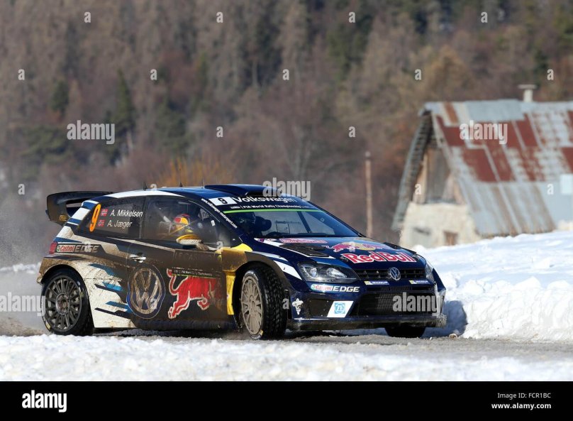 VW Polo r WRC Monte Carlo 2016