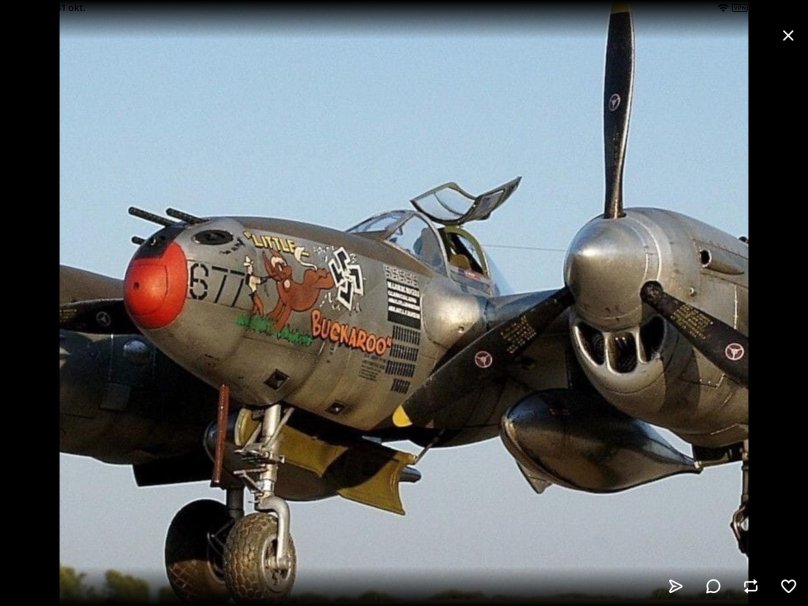 Самолет п 38 Лайтинг