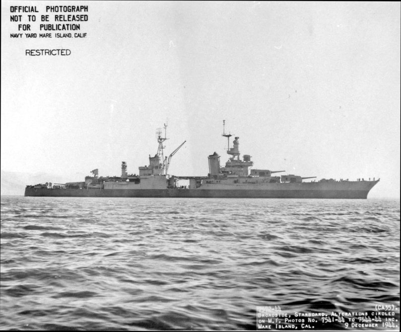 USS Indianapolis CA-35 на дне