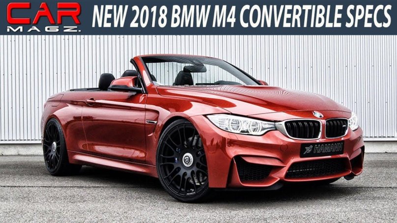 BMW m4 Cabrio 2018