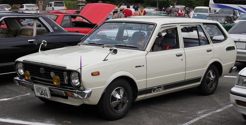 Toyota Corolla van