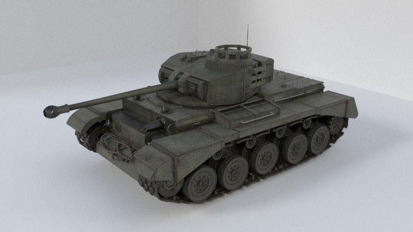 Танк. Comet модель