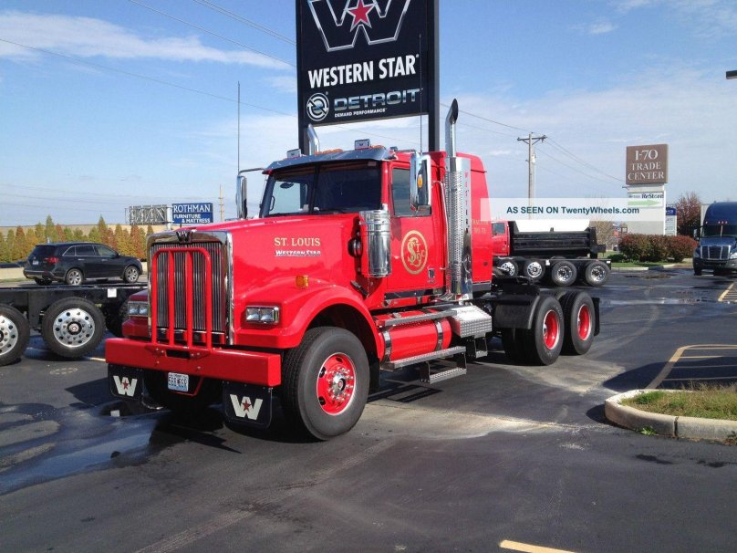 Western Star 4900 лесовоз