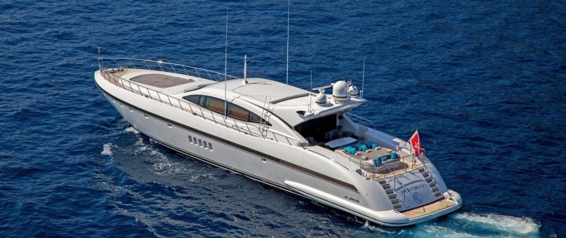 Яхта Mangusta 108