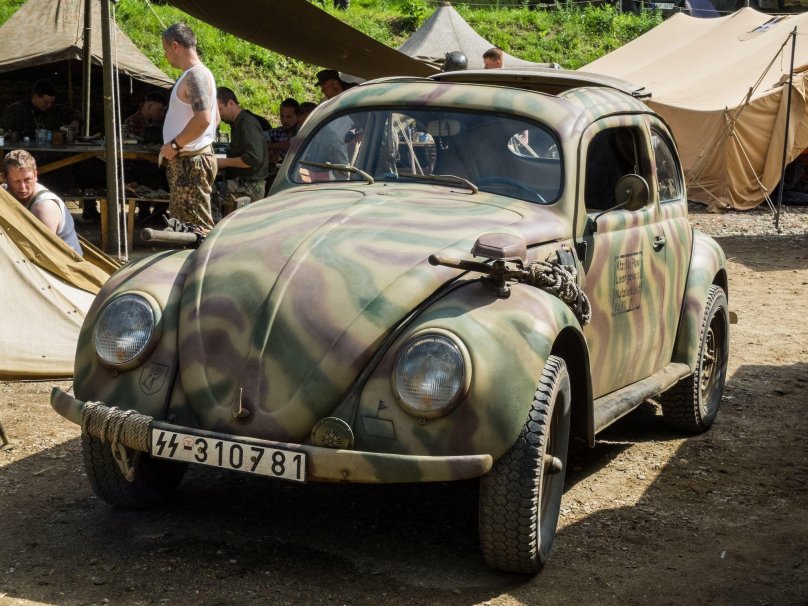 Фольксваген Жук второй мировой