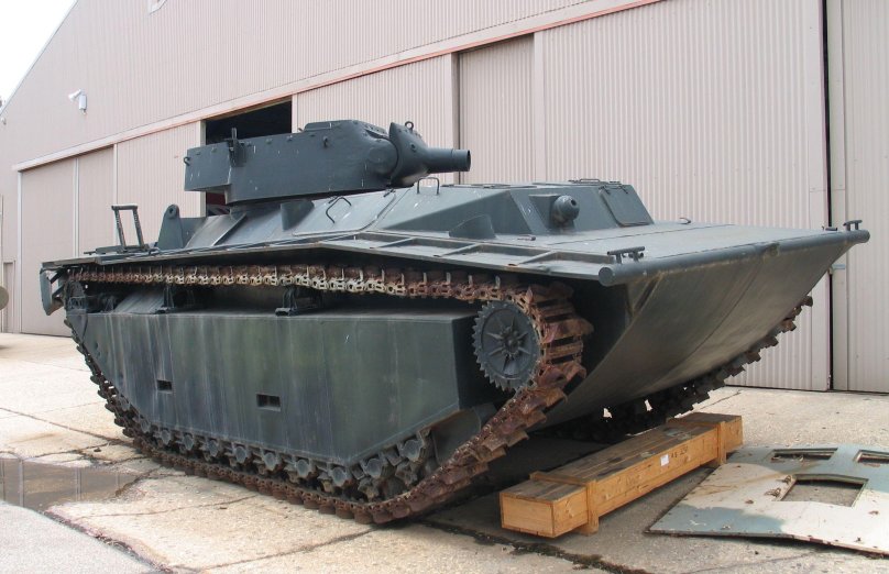 Плавающий танк LVT(A)-4