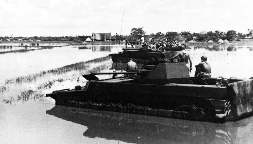 Плавающий танк LVT(A)-4