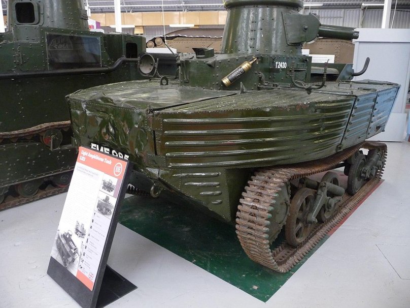 Плавающий танк Виккерс Карден Ллойд