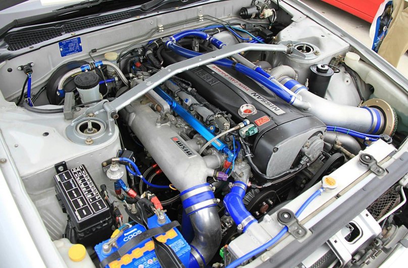 Nissan Skyline r34 подкапотка