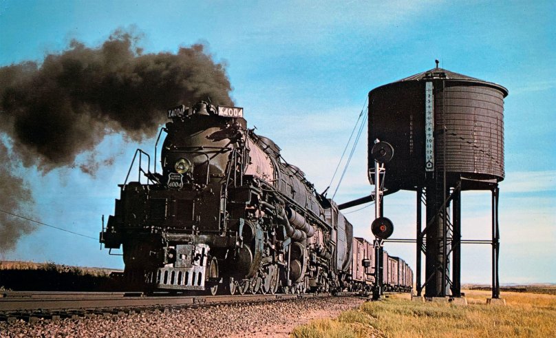 Union Pacific 4000 big boy кабина