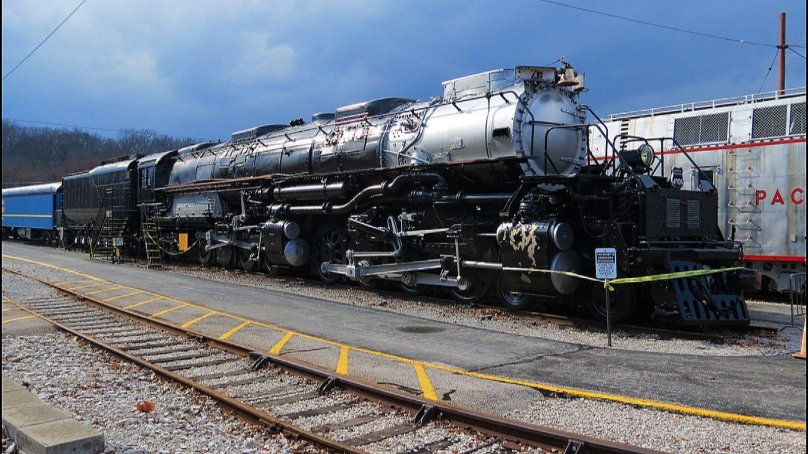 Паровоз big boy 4014