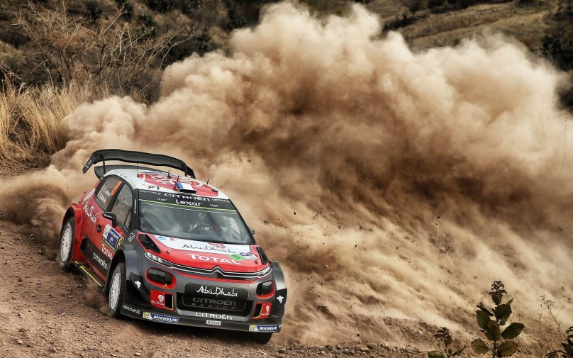Citroen WRC Rally car