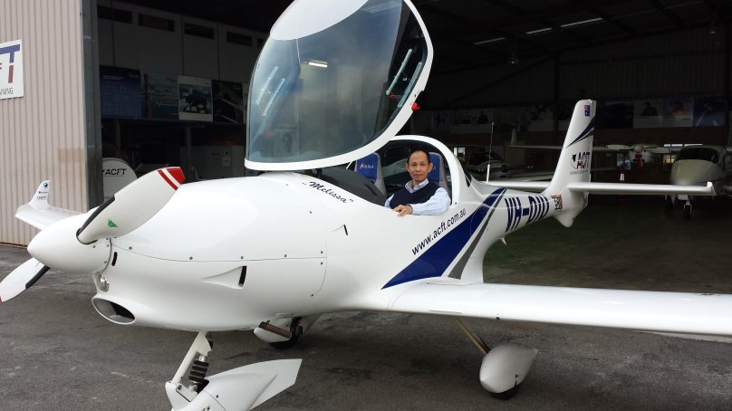 Aquila a210 кабина