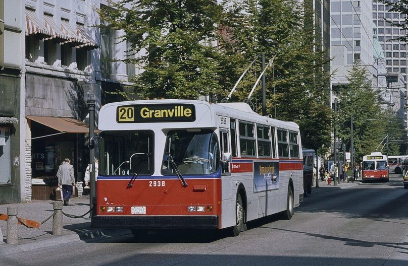 Ванкувер троллейбус