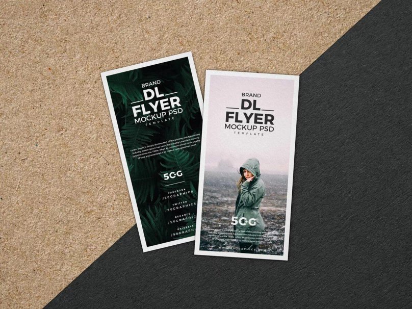 Mockup листовка