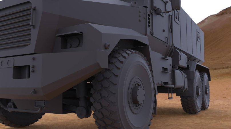 Бронеавтомобиль Тайфун Урал 63095