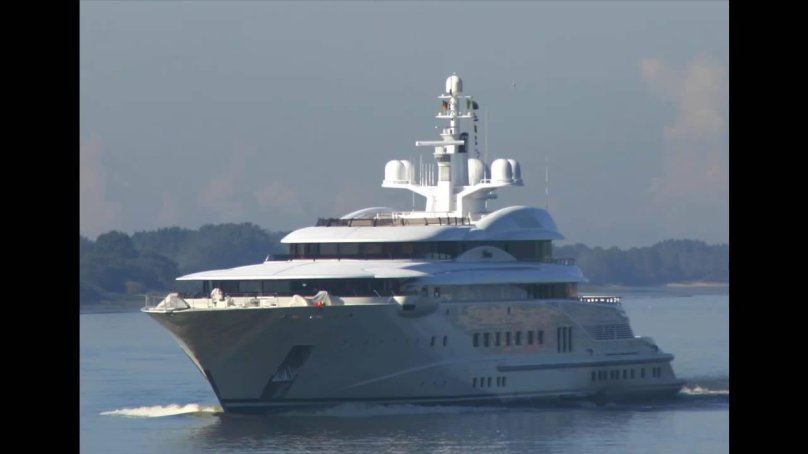 Яхта Pelorus романа Абрамовича