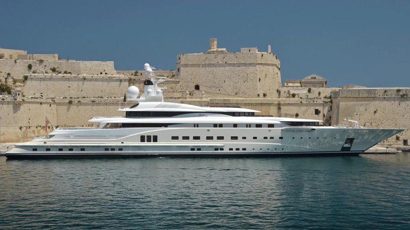 Яхта Pelorus романа Абрамовича