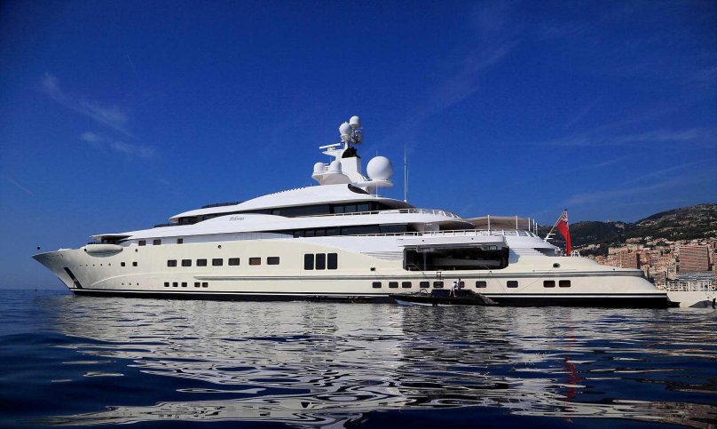 Яхта Pelorus романа Абрамовича